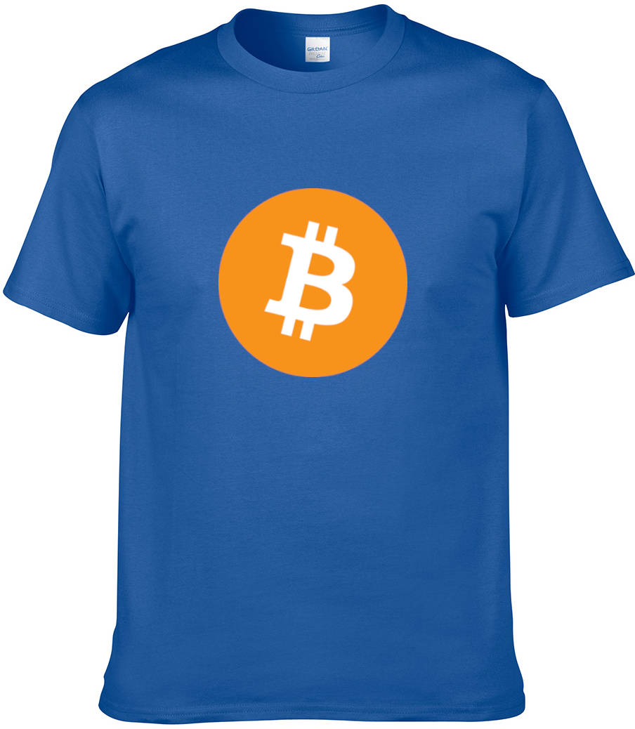 寶藍色 Royal - 中性T恤 - BTC 商標 - BTC - Bitcoin - Thumbnail - Taiwan Crypto Tshirts