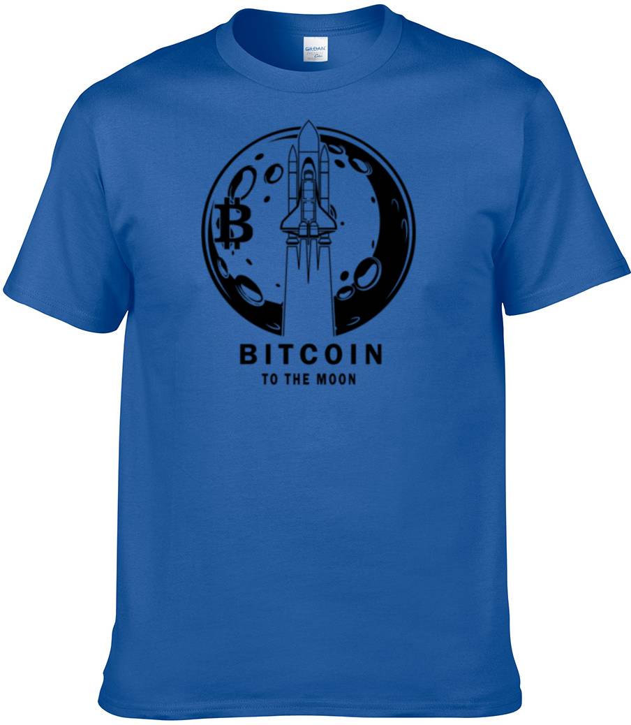 寶藍色 Royal - 中性T恤 - BTC 商標 - BTC - Bitcoin - Thumbnail - Taiwan Crypto Tshirts