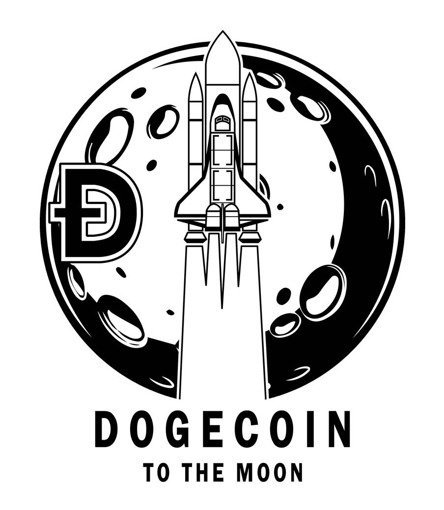 月亮 - DOGE T恤 - Dogecoin - Thumbnail - Taiwan Crypto Tshirts